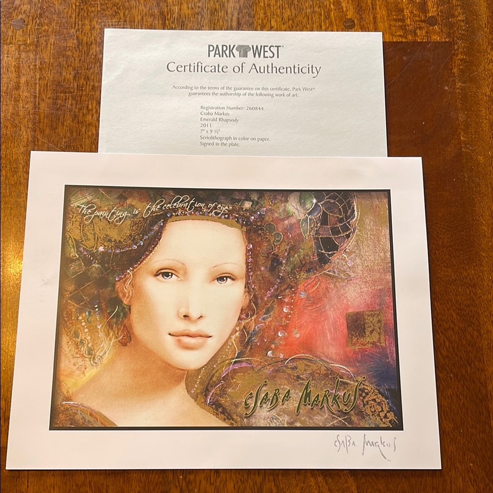 Park West Art Print by Caaba Markus